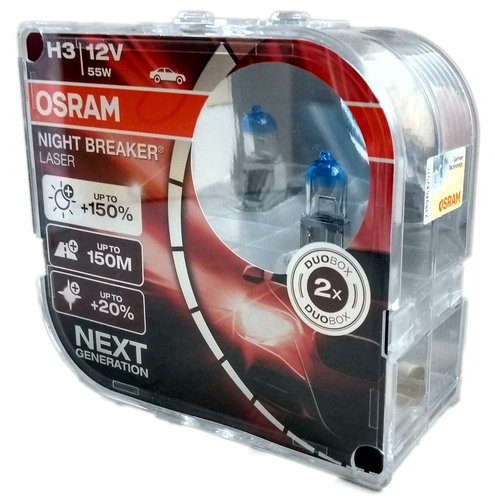 H3 Osram Night Breaker Laser 150  64151NL-HCB