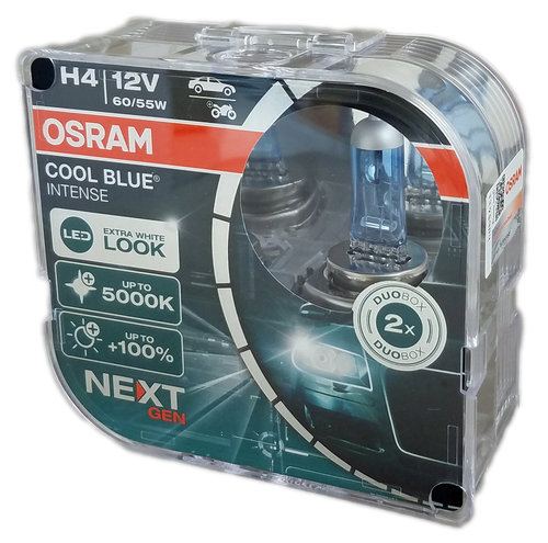H4 OSRAM Cool Blue INTENSE 5000K 64193CBN-HCB