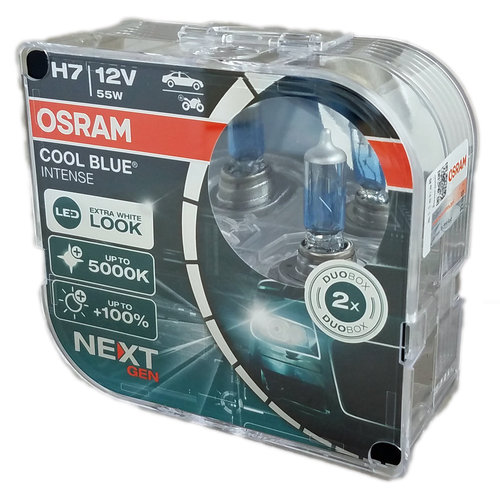 H7 OSRAM Cool Blue INTENSE 5000K 64210CBN-HCB