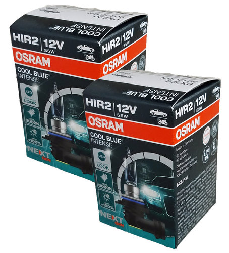 HIR2 OSRAM 9012CBN Cool Blue Intense 2er