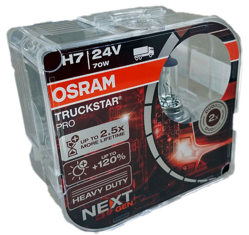 H7 OSRAM Truckstar Pro +120% 64215TSP