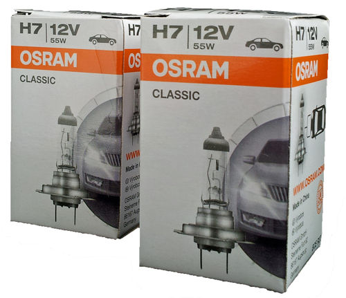 H7 OSRAM Classic PX26d 2st. 64210CLC