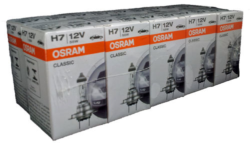H7 OSRAM Classic PX26d 10st. 64210CLC