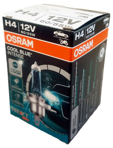 H4 OSRAM Cool Blue INTENSE 5000K 64193CBN